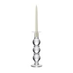 Bambudan Candlestick Hartland Stacked Sphere Handblown Glass Holder