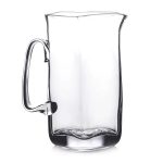 Bambudan Pitcher Woodbury Straight Line Everyday Handblown Glass