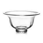 Bambudan Bowl Shelburne Folded Glass Light Refracting Centerpiece Design