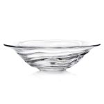Bambudan Bowl Rippled Glass Lake Inspired Dessert Serving Dish - Image 2