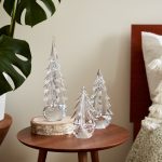 Bambudan Tree Five Sided Evergreen Faceted Textural Glass Sculpture - Image 7