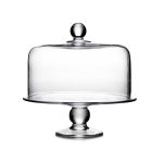 Bambudan Cake Dome Hartland Globe Stem Medium Glass Cover Piece - Image 3