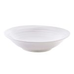 Bambudan Dinnerware Dove Spiral Glazed Neo Traditional Ceramic - Image 5