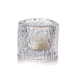 Bambudan Tealight Silver Lake Birch Reflection Calm Light Holder