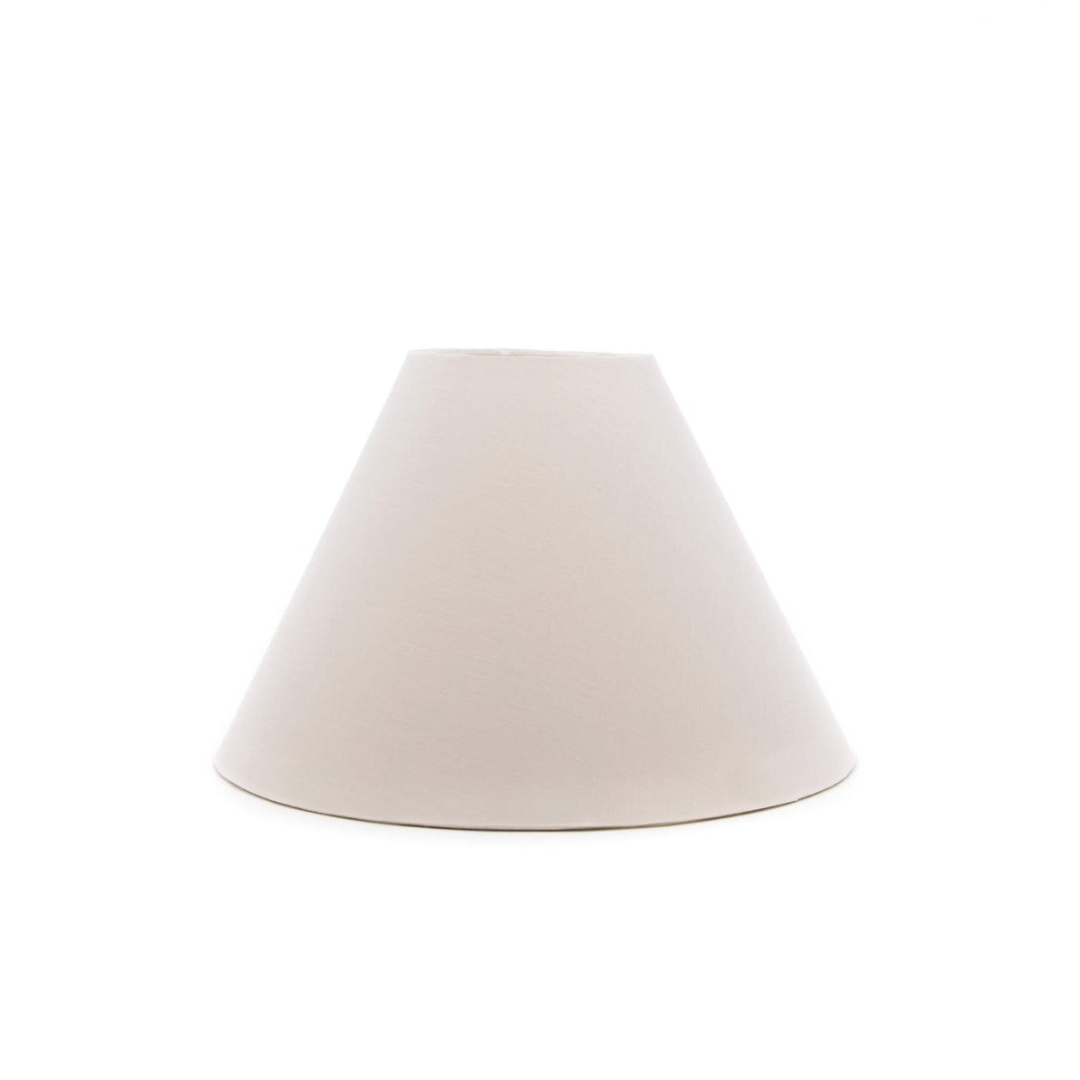2992_linen_empire_shade_sugar_13_inch.jpg Bambudan Lampshade Empire Linen Minimalist Accent for Glass Lamps - Image 1