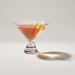 Bambudan Martini Glass Stemless Rounded Bowl Minimalist Cocktail Vessel - Image 2
