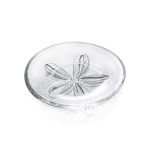 Bambudan Plate Sand Dollar Festive Seaside Inspired Ceramic Dish