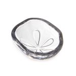 Bambudan Bowl Sand Dollar Radial Pattern Coastal Nature Motif