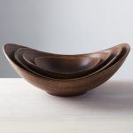 Bambudan Bowl Live Edge Walnut Cherry Artisan Cut Natural Grain - Image 6