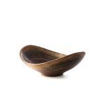 Bambudan Bowl Live Edge Walnut Cherry Artisan Cut Natural Grain - Image 2