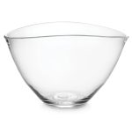 Bambudan Bowl Barre Asymmetrical Contemporary Handblown Fruit Dish - Image 6
