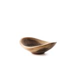 Bambudan Bowl Live Edge Walnut Cherry Artisan Cut Natural Grain - Image 4