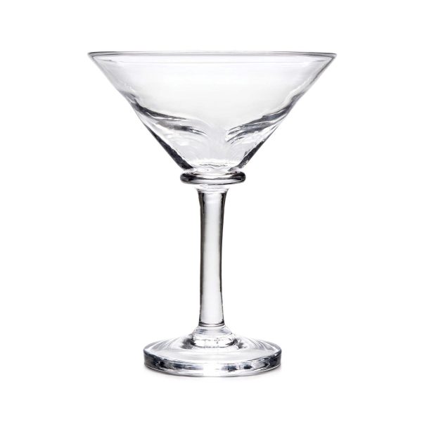 Bambudan Martini Glass Woodbury Squared Bowl Chill Textured Cocktailware