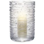 Bambudan Candle Holder Echo Lake Cylindrical Wrapped Glass Texture - Image 18