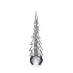 Bambudan Tree Five Sided Evergreen Faceted Textural Glass Sculpture - Image 12