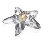 Bambudan Votive Starfish Rounded Glass Beach Inspired Accent
