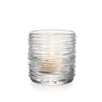 Bambudan Tealight Holder Echo Lake Wrapped Glass Cluster Display