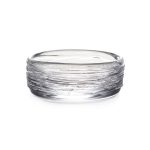 Bambudan Coaster Echo Lake Wrapped Strand Cylindrical Textured Glass