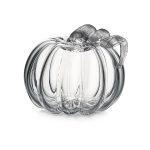 Bambudan Pumpkin Sculpture Twisted Stem Autumn Inspired Harvest Decor - Image 9
