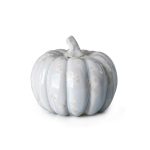 Bambudan Pumpkin Sculpture Crystalline Glaze Celestial Harvest Accent