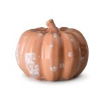 Bambudan Pumpkin Sculpture Crystalline Glaze Celestial Harvest Accent - Image 11