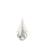Bambudan Tree Snowdrift Evergreen Ribbon Textured Winter Inspired Glass - Image 8