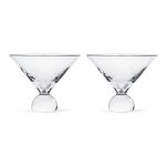 Bambudan Martini Glass Bauhaus Conical Bowl Geometric Stemless Design