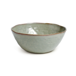 Bambudan Serving Bowl Burlington Freeform Glazed Rustic Ceramic Dish - Image 7