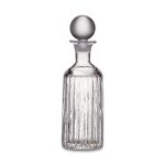 Bambudan Decanter Montpelier Ribbed Glass Fluted Architecture Inspired