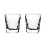 Bambudan Tumbler Woodbury Squared Edge Textured Base Double Old Fashioned