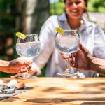 Bambudan Balloon Glass Woodstock Rounded Bowl Elegant Stemware Accent - Image 4