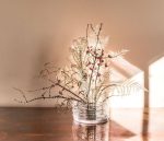 Bambudan Bowl Echo Lake Wrapped Glass Textured Centerpiece Design - Image 2