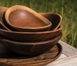 Bambudan Bowl Nested Series Hand Finished Wood Block Craft - Image 4