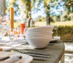 Bambudan Dinnerware Alabaster Asymmetrical Matte Glazed Stoneware - Image 7