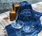 Bambudan Bowl Sand Dollar Radial Pattern Coastal Nature Motif - Image 3