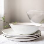 Bambudan Dinnerware Burlington Coastal Glazed Hand Thrown Ceramic - Image 2