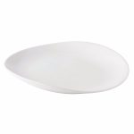 Bambudan Dinnerware Alabaster Asymmetrical Matte Glazed Stoneware - Image 14