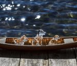 Bambudan Sculpture Dog Companion Inspired Brilliant Glass Figurine - Image 3