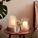 Bambudan Tealight Holder Echo Lake Wrapped Glass Cluster Display - Image 4