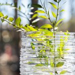 Bambudan Candle Holder Echo Lake Cylindrical Wrapped Glass Texture - Image 7