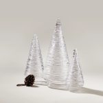 Bambudan Tree Echo Lake Evergreen Wrapped Strand Conical Glass Form - Image 2
