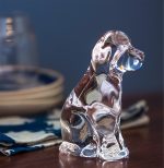 Bambudan Sculpture Dog Companion Inspired Brilliant Glass Figurine - Image 2