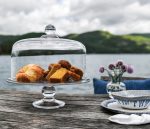Bambudan Cake Stand Hartland Globe Stem Medium Dessert Display - Image 5