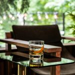 Bambudan Whiskey Glass Ascutney Rounded Rim Contemporary Barware - Image 3