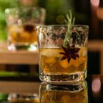 Bambudan Tumbler Woodbury Geometric Base Textured Cocktail Glass - Image 3