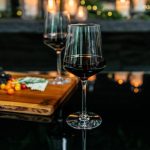 Bambudan Wine Glass Vintner Pulled Stem Ripple Bowl Red Varietal - Image 3