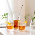 Bambudan Drinkware Set Montpelier Pitcher Fluted Glass Cocktail Bundle - Image 4