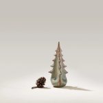 Bambudan Tree Pottery Evergreen Earthy Accent Ceramic Forest Decor - Image 4