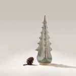Bambudan Tree Pottery Evergreen Earthy Accent Ceramic Forest Decor - Image 5