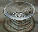 Bambudan Bowl Rippled Glass Lake Inspired Dessert Serving Dish - Image 4